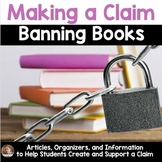 Making a Claim: Banned Books (Persuasive/Opinion Writing)- Banned Books Week