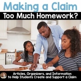 Making a Claim:Too Much or Too Little Homework? (Persuasiv