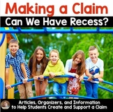 Making a Claim: Too Much or Too Little Recess? (Persuasive