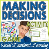 Making a Decision BUNDLE 4 in a Row Game & the Steps of De