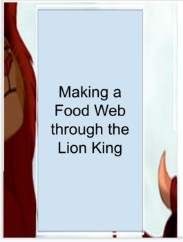 Lion King Food Web