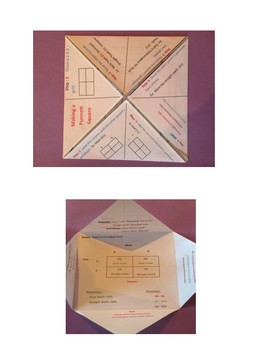 Preview of Making a Punnett Square - Foldable