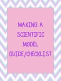 Making a Scientific Model Guide/Checklist with Colorful Ba