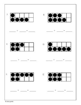 Making a Ten Strategy- Ten Frames and Number Bonds by IgnitED | TpT