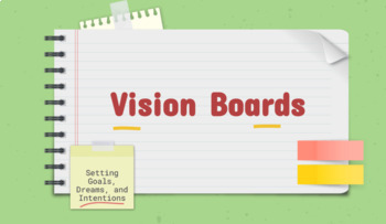Making a Vision Board - A Slideshow Lesson by Brain of Ains Speech ...