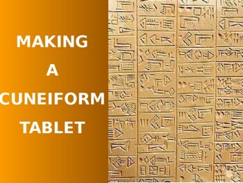 Preview of Making a cuneiform tablet