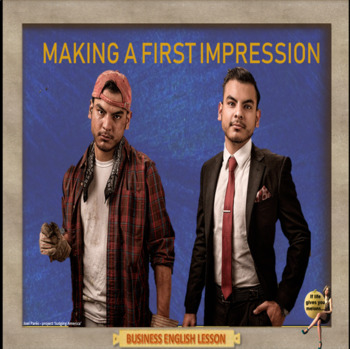 Preview of Making a first impression – Business English - ESL Adult conversation classes