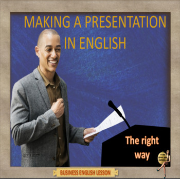 Preview of Making a presentation in English – Business English - ESL adult conversation