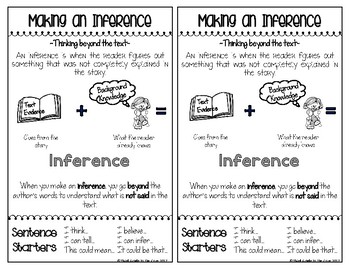 Making an Inference Anchor Chart by Third Grade to the Core | TpT