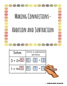 Preview of Making Connections- Addition and Subtraction