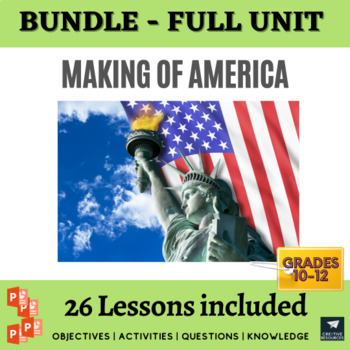 Preview of Making of America History Bundle
