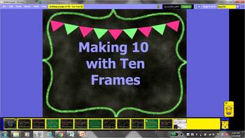 Preview of Making ten with ten frames