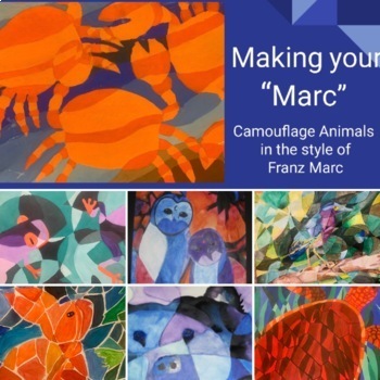 Preview of Making your “Marc”: Camouflage Paintings in the Style if Franz Marc