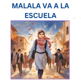 Malala Va a La Escuela: Story & Activities on Malala's Fig