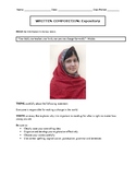 FREE Malala Writing Prompt  ( STAAR)