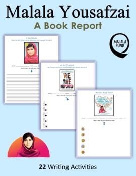Preview of Malala Yousafzai - A Book Report