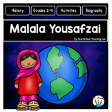 Malala Yousafzai Reading Comprehension Activities for Wome