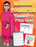 Malala Yousafzai Research Mini-Unit | Women's History: Mal
