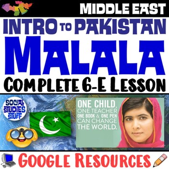 Preview of Malala and Pakistan 6-E Lesson | Taliban, Terror, Education for Girls | Google