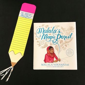 Malala's Magic Pencil Read Aloud Book Craft : If I had a Magic pencil  Writing Drawing Activity