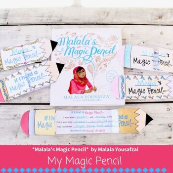Preview of Malala's Magic Pencil Read Aloud Book Craft If I had a Magic Pencil My Magic Pen