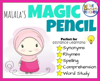 Preview of Malala's Magic Pencil | Reading Comprehension | Morning Work | FALL