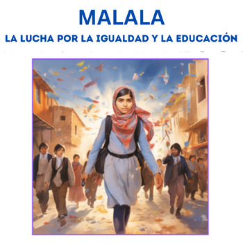 Preview of Malala y La Educación: Story & Activities on Malala's Fight for Education