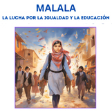 Malala y La Educación: Story & Activities on Malala's Figh
