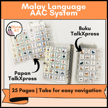 Preview of Malay Language AAC | Sistem Komunikasi Bahasa Malaysia