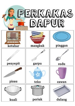 Free Printable Bahasa Malaysia Worksheet For Preschool ...