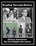 Malcolm X, the Black Power Movement, the Black Panther Par