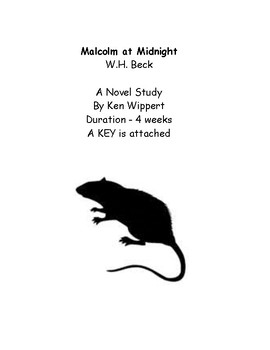 Preview of Novel Study: Malcolm at Midnight