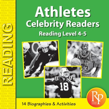 Preview of Male Athletes: Short Sports Biographies and Reading Comprehension - Football