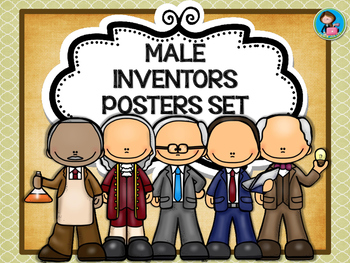 Preview of Male Inventors Posters Set