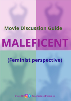 Preview of Maleficent Movie Discussion Guide: Feminist Perspective