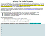 Mall of America Activity (Economics: Scarcity and Opportun