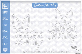 Download Mama Bunny Svg Easter Bunny Svg Easter Svg Kids Happy Easter Svg Easter Svg