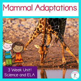 Mammal Adaptations Next Generation Science and Common Core