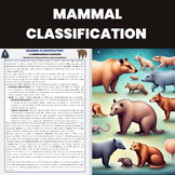 Mammal Classification & Diversity | Vertebrates Unit | Mam