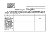 Mammal PowerPoint Planning Sheet and Rubric