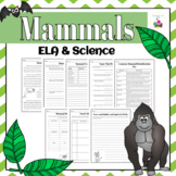 Mammals: 4th Grade Animal Survival Mini Unit