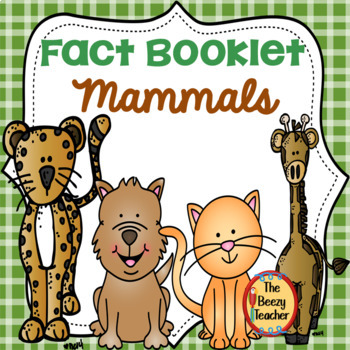Preview of Mammals Fact Booklet | Nonfiction | Comprehension | Craft