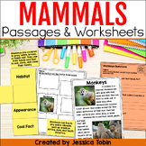 Mammals Nonfiction Reading Comprehension Passages - All Ab