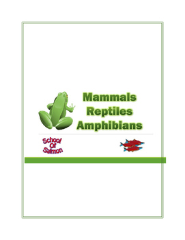 Mammals, Reptiles, and Amphibians Lesson Plan by School of Salmon