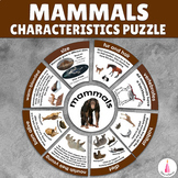 Mammals Study Animal Group Classification Montessori Activ