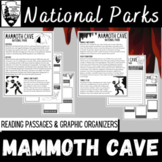 Mammoth Cave National Park Reading Passage and Graphic Organizers