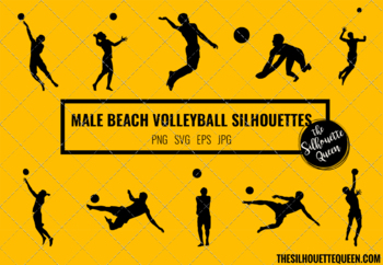 volleyball silhouette png