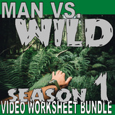 MAN VS WILD: SEASON 1 BUNDLE (10 Video sheets / Science / 