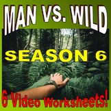 Man vs Wild Season 6 (Bundle 6 Episode Sheets and More) - 