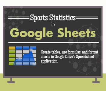 Preview of Manage Sports Statistics in Google Drive / Google Sheets - Activity